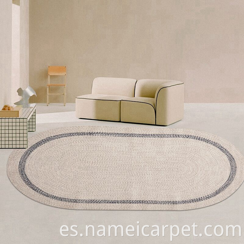 Polypropylene Pp Braided Woven Garden Patio Outdoor Carpet Rug Floor Mats 297